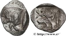 Ancient Coins - MYSIA – KYZIKOS / CYZICUS Cyzique, Mysie c. 480-450 AC. (10,5mm, 0,40g, 9h)