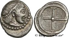 Ancient Coins - SICILY - SYRACUSE Syracuse, Sicile c. 480-470 AC. (10,5mm, 0,68g, h)