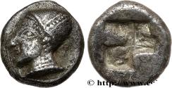 Ancient Coins - IONIA - PHOKAIA Marseille, Gaule ou Phocée, Ionie c. 480 AC. (10mm, 1,35g, h)