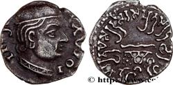 Ancient Coins - INDIA - ABHIRAS - ISVARADATTA Nasik c. 248 (14mm, 2,12g, 3h)