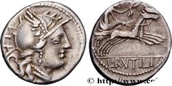 Ancient Coins - RUTILIA Rome 77 AC. (18mm, 3,60g, 3h)