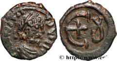 Ancient Coins - JUSTINIAN I Theoupolis (Antioche) 551-561 (16mm, 2,22g, 11h)