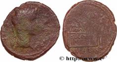 Ancient Coins - AUGUSTUS Lyon c. 7-3 AC. (26,5mm, 9,83g, 11h)