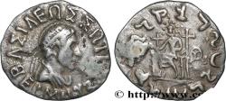 Ancient Coins - BACTRIA - BACTRIAN KINGDOM - HERMAEUS Atelier incertain du Gandhara c. 55-45 AC. (16,5mm, 2,31g, 11h)