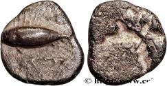 Ancient Coins - MYSIA – KYZIKOS / CYZICUS Cyzique c. 580-550 AC (9mm, 0,48g, h)
