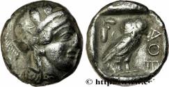 Ancient Coins - ATTICA - ATHENS Athènes c. 430 AC. (23,5mm, 16,41g, 12h)