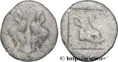 Ancient Coins - AIOLIS - LESBOS ISLAND - METHYMNA Atelier incertain, Lesbos c. 500-450 AC. (7,5mm, 0,27g, 6h)