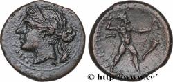 Ancient Coins - BRUTTIUM - BRETTIAN LEAGUE Locres ou Crotone, Bruttium 214-211 AC. (18,5mm, 4,44g, 6h)