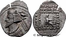 Ancient Coins - PARTHIAN KINGDOM - PHRAATES IV Ecbatane, Médie c. 38-2 AC. (23mm, 3,78g, 12h)