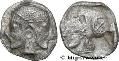 Ancient Coins - MYSIA – LAMPSAKOS / LAMPSACUS Lampsaque c. 480-450 AC. (10,5mm, 0,88g, 3h)