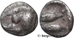 Ancient Coins - MYSIA – KYZIKOS / CYZICUS Cyzique, Mysie c. 450-400 AC. (6,5mm, 0,20g, 3h)