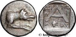 Ancient Coins - ARGOLIS - ARGOS Argos, monétaire Xénophilos c. 85-50 AC. (14,5mm, 2,15g, 11h)