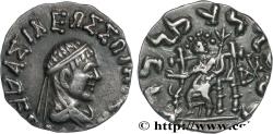 Ancient Coins - BACTRIA - BACTRIAN KINGDOM - HERMAEUS Atelier incertain du Gandhara c. 55-45 AC. (15,5mm, 2,41g, 12h)