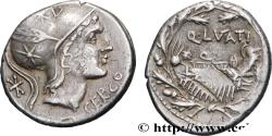 Ancient Coins - LUTATIA Rome 109-108 AC. (19mm, 4,00g, 3h)