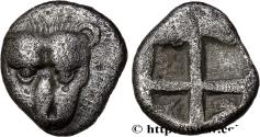 Ancient Coins - TAURIC CHERSONESE - PANTICAPEUM Panticapée, Chersonèse Taurique c. 470-460 AC. (9mm, 0,65g, h)