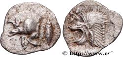 Ancient Coins - MYSIA – KYZIKOS / CYZICUS Cyzique, Mysie c. 480-450 AC. (9mm, 0,35g, 1h)