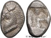 Ancient Coins - AIOLIS - CYME Cymé, Éolide c. 450 AC. (7mm, 0,30g, h)