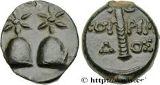 Ancient Coins - COLCHIS - DIOSKOUROS Dioscuras, Colchide c. 105-90 AC. (18mm, 4,46g, 12h)