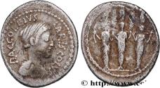 Ancient Coins - ACCOLEIA Rome 43 AC. (20,5mm, 3,90g, 6h)
