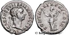Ancient Coins - TRAJANUS Rome 99 (19,5mm, 3,31g, 6h)
