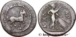 Ancient Coins - THESSALY - PHARKADON Pharcadon, Thessalie c. 420-400 AC. (11,5mm, 0,84g, 11h)
