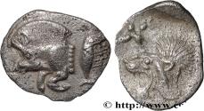 Ancient Coins - MYSIA – KYZIKOS / CYZICUS Cyzique, Mysie c. 480-450 AC. (10mm, 0,39g, 9h)