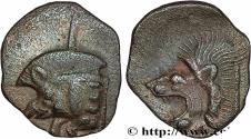 Ancient Coins - MYSIA – KYZIKOS / CYZICUS Cyzique, Mysie c. 450-420 AC. (12mm, 0,83g, 1h)
