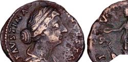 Ancient Coins - FAUSTINA MINOR Rome c. 161-175 (25mm, 10,00g, 12h)