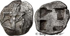 Ancient Coins - THRACE - THRACIAN ISLANDS - THASOS Thasos, Thrace c. 480 AC. (11mm, 0,98g, h)