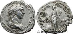 Ancient Coins - TRAJANUS Rome 117 (18mm, 3,48g, 7h)