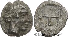Ancient Coins - IONIA - KOLOPHON Colophon, Ionie c. 480-400 AC. (8mm, 0,29g, 7h)