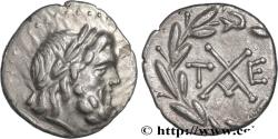 Ancient Coins - ACHAEAN LEAGUE - ARCADIA - TEGEA Arcadie, Tégée c. 175-125 AC (15mm, 2,36g, 3h)