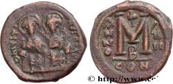 Ancient Coins - JUSTIN II and SOPHIA Constantinople 573-574 (29mm, 13,16g, 7h)