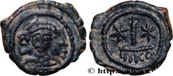 Ancient Coins - HERACLIUS and HERACLIUS CONSTANTINE Nicomédie 582-583 (16mm, 3,23g, 1h)