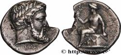 Ancient Coins - BRUTTIUM - LOCRI Locres, Bruttium 375-330 AC. (19,5mm, 3,96g, 12h)