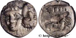 Ancient Coins - THRACE - ISTROS Istros, Thrace c. 400-350 AC. (8mm, 0,53g, 12h)
