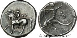 Ancient Coins - CALABRIA - TARAS Tarente, Calabre c. 250 AC. (20,5mm, 6,54g, 9h)