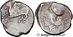 Ancient Coins - AKARNANIA - LEUKAS Leucas, Acarnanie c. 320-280 AC. (21,5mm, 8,41g, 3h)