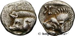 Ancient Coins - MYSIA – KYZIKOS / CYZICUS Cyzique, Mysie c. 480-450 AC. (7mm, 0,32g, 5h)