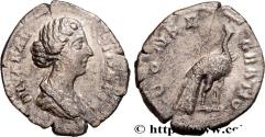 Ancient Coins - DIVA FAUSTINA Rome 176 (19,5mm, 2,25g, 12h)