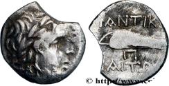 Ancient Coins - TAURIC CHERSONESE - PANTICAPEUM Panticapée c. 120-105 AC. (15,5mm, 2,99g, 3h)