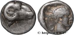 Ancient Coins - CARIA - ANONYMOUS Halicarnasse, Carie c. 395-377 AC. (7,5mm, 0,48g, 3h)