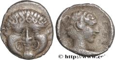 Ancient Coins - MACEDONIA - NEAPOLIS Néapolis, Macédoine c. 375-350 AC. (14mm, 1,64g, 3h)