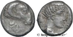 Ancient Coins - CARIA - ANONYMOUS Halicarnasse, Carie c. 395-377 AC. (7,5mm, 0,54g, 12h)
