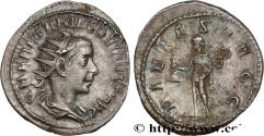 Ancient Coins - HERENNIUS ETRUSCUS Rome 250 (23,5mm, 3,77g, 12h)