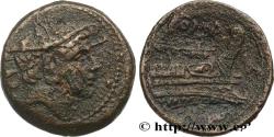 Ancient Coins - ROMAN REPUBLIC - ANONYMOUS Rome ou Italie c. 211-206 AC. (20mm, 5,20g, 9h)