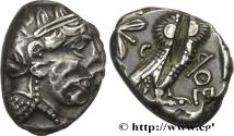 Ancient Coins - ATTICA - ATHENS Athènes, Attique c. 353- 320/294 AC. (25mm, 17,19g, 9h)