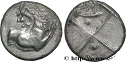 Ancient Coins - THRACE - THRACIAN CHERSONESE - CHERRONESOS Cardia, Thrace c. 350 AC. (13,5mm, 2,38g, 12h)