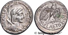 Ancient Coins - PLAETORIA Rome 67 AC. (19mm, 3,81g, 4h)