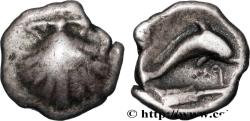 Ancient Coins - CALABRIA - TARAS Tarente, Calabre c. 325-280 AC. (9mm, 0,65g, 7h)
